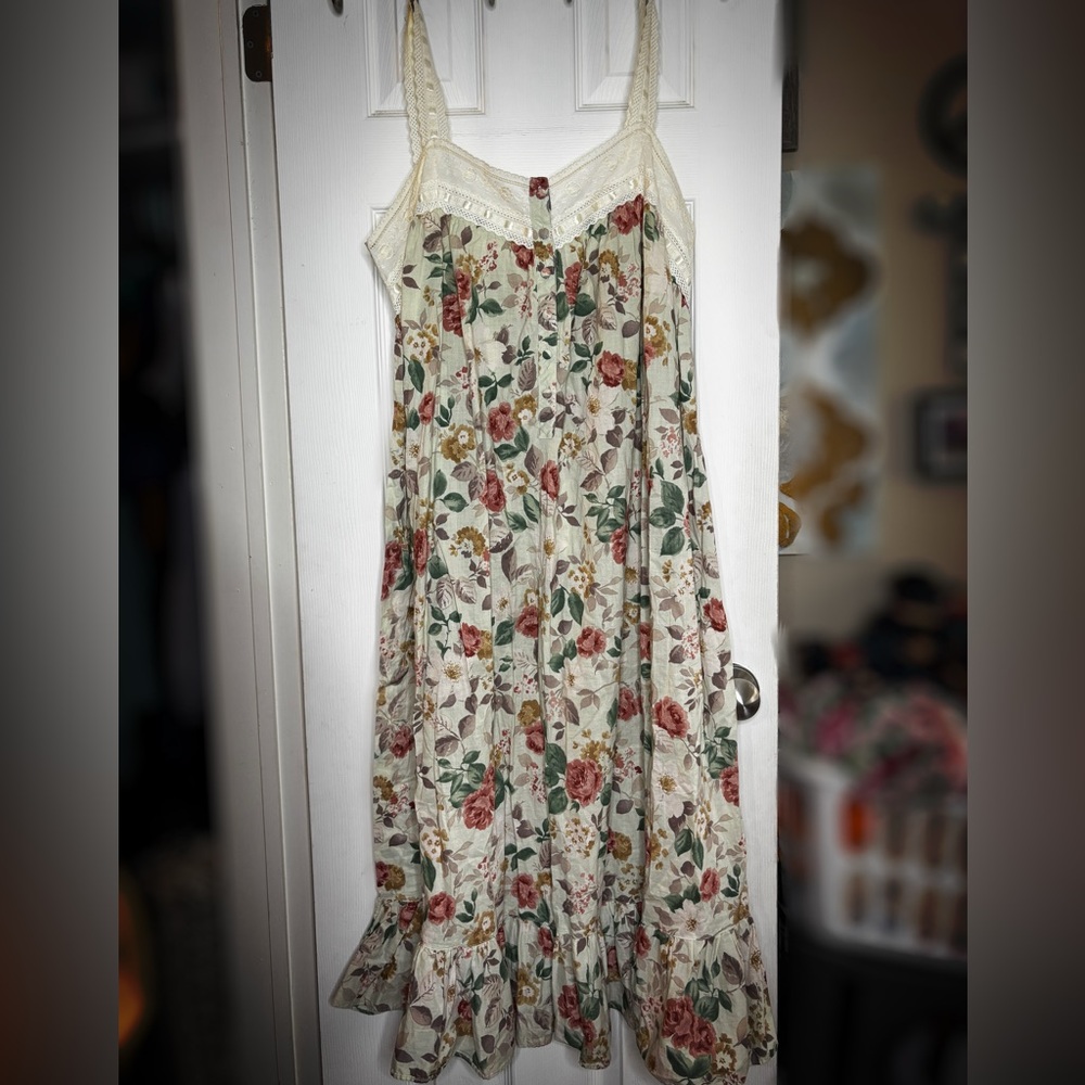 Vintage Victoria’s Secret prairie style nightgown size xl/xxl